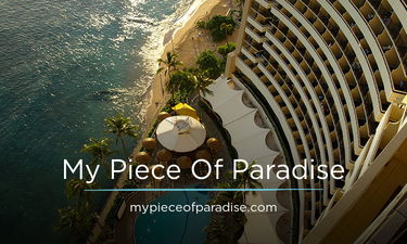 MyPieceOfParadise.com - Creative brandable domain for sale